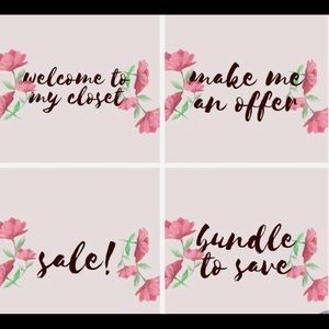 SALE!!  BUNDLE!!  TREAT YOURSELF!!